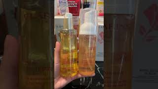 CLARINS clarinsskincare toning cleansingoil foaming facewash [upl. by Suolekcin]