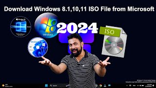 How to Download Windows 81 windows 10 Windows 11 ISO File from Microsoft in 2024 [upl. by Lednam]