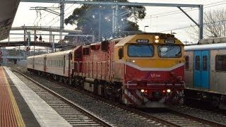 Vline trains around Melbourne [upl. by Esinek]