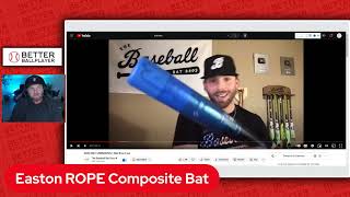 Bat Reviews 2024 Easton ROPE Baseball Bat [upl. by Ylerebmik]