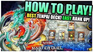 NEW BEST DECK IN MASTER DUEL  Tenpai Deck Profile amp How to Play  YuGiOh Master Duel [upl. by Ailedua]