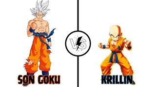 MUI Goku vs Krillin  Death Battle [upl. by Pearlstein]