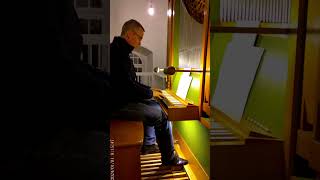 Orgel spielen  EG 152 Wir warten dein o Gottessohn [upl. by Xonnel]