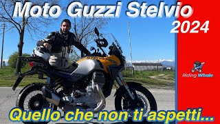 Moto Guzzi Stelvio 2024  Test on board [upl. by Taran]