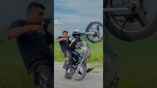 full modified splendor bike stunt video 😱 whatsapp status download loverssplendor splendor shorts [upl. by Hogen714]