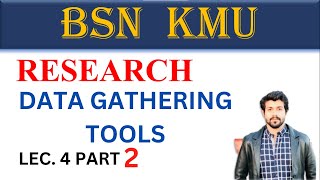 BSN  KMU  RESEARCH  DATA GATHERING TOOLS  HealthPlus01 [upl. by Ynamrej357]