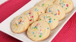 Italian Butter Cookie Recipe  Laura Vitale  Laura in the Kitchen Episode 758 [upl. by Olwen503]