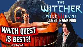 Ranking The Witcher 3 Main Quests Prologue [upl. by Nosnirb461]