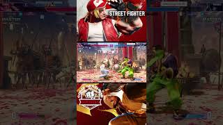 Terry 🆚 Rashid🔥👊  Street Fighter 6 shorts [upl. by Gnilhsa]