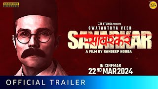 SWATANTRA VEER SAVARKAR TRAILER  Randeep Hooda  Ankita Lokhande  Veer Savarkar Release Date [upl. by Haggerty]