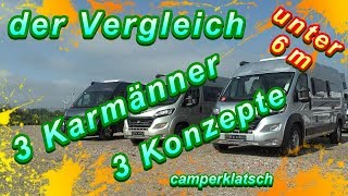 Karmann Davis 590  Davis 600  Dexter 600 💥 der große Kastenwagen Wohnmobil Vergleich  Test ‼️ [upl. by Craw]