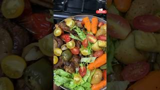 Dibi et légumes sautés ​⁠deesseaphro senegal vídeoviral africa foodie recipe [upl. by Llertram]