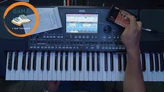 TUTORIAL Como hacer ritmos KORG PA  Josue G Flores  Gama y sus teclados [upl. by Vanden]