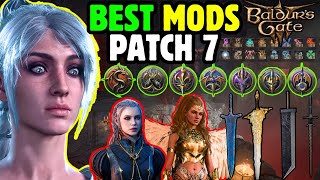 Baldurs Gate 3 BEST MODS for PATCH 7 [upl. by Acimat]