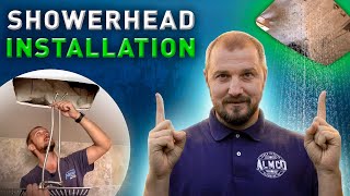 How to install Rectangular CeilingMounted Showerhead Model G8245SP [upl. by Isborne700]