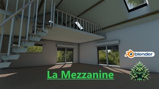 Timelapse  Premières Animations 3D  Modélisation Blender Architecture 5  LArboriste 3D [upl. by Pius771]