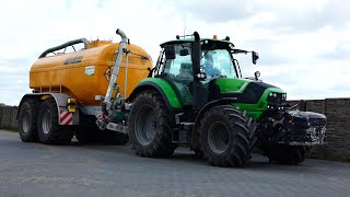 ✰🇵🇱 Deutz zamyka licznik 🇵🇱✰ Oporowa gnojowica 2024 ✰ DeutzFahr 6140 ttv amp Zunhammer 19 500 ✰ [upl. by Antrim293]