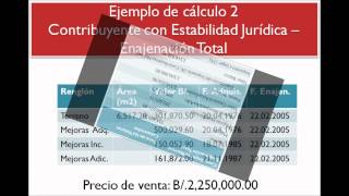 Bases para el Cálculo del Impuesto de transferencia de bienes inmuebles 2 [upl. by Lekym436]