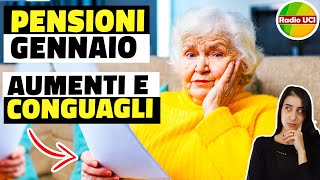 Pensioni Gennaio 2024 PAGAMENTI Aumenti conguagli Cedolino 54 IRPEF [upl. by Orva828]