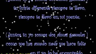 ALMAS GEMELAS CON LETRA GRUPO CONTROVERSIAwmv [upl. by Laeynad]