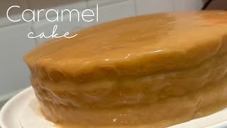 How To Make A Caramel Cake FROM SCRATCH  The Best Caramel Cake Recipe [upl. by Yemorej]