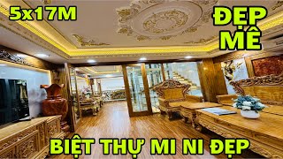 Bán biệt thự mi gò vấp  Nội thất gỗ quý 5 tỷ đẹp xem là mêđáng mua đón tết 2025 [upl. by Ahsia]