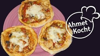 Rezept Fußball Pizza  Pogaca Pizza  AhmetKocht  kochen  Folge 88 [upl. by Roux]