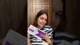 The Derma co facial kit ✨review facial facialkitreview skincare skincareproducts thedermaco [upl. by Anol]