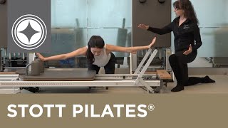 Exercise of the Month  STOTT PILATES® Cat Hinge on the Reformer [upl. by Akema838]