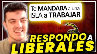 RESPONDIENDO a LIBERALES  ¿Capitalismo sin Estado [upl. by Oika]