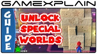 Unlock Special Worlds in Super Mario 3D World  Guide amp Walkthrough Wii U [upl. by Liakim]