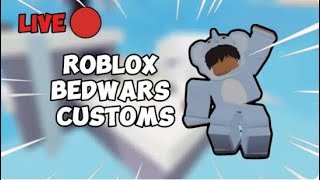 🔴Roblox Bedwars LIVE CARRYING PEOPLE IN NEW EVENT FREE KIT [upl. by Fairfield317]