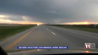 Severe weather awareness week begins [upl. by Attelahs]