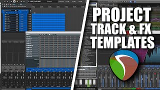 Templates in Reaper [upl. by Kcod303]