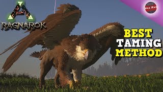 BEST TAMING METHOD FOR THE GRIFFIN  ARK RAGNAROK EP5 [upl. by Tipton863]