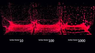 oT ║ Realflow 2012 Parameter Surface Tension [upl. by Colt996]