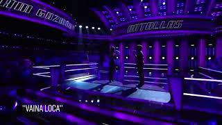 Ivonne Acero vs Elvin RamosVaina Loca LIVE [upl. by Eila]