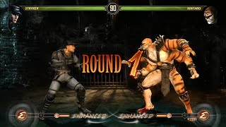 Stryker Vs Kintaro Mortal kombat 9 [upl. by Wayland]