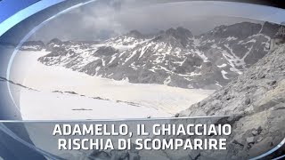 Adamello il Ghiacciaio rischia di scomparire  RAI TG1 [upl. by Lainey244]