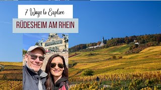 7 Best Ways to Explore Rüdesheim am Rhein Germany  Travel Guide  Middle Rhine River Valley 🇩🇪 [upl. by Marino]