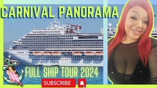 Carnival Panorama Ship Tour 2024 [upl. by Fabozzi144]