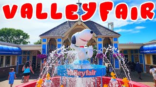 VALLEYFAIR Minnesota SNOOPY amp PEANUTS Themed AMUSEMANT PARK [upl. by Ttelrats835]