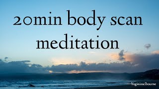 20min body scan meditation  relaxation  alleviate anxiety amp stress [upl. by Edik170]