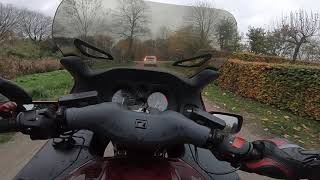 Honda Pan European ST 1100 1995 First Ride part 1 [upl. by Nevarc]