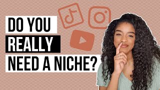 Watch this before you pick your niche  Picking a niche  Content creator tips  How to niche down [upl. by Suilmann]