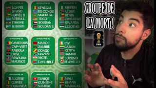 Quelles équipes Africaines ira à la Coupe du Monde 2026   Tirage au Sort Zone Afrique [upl. by Lady]