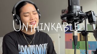 Unthinkable  Maleah Joi Moon Alicia Keys Hell’s Kitchen Broadway cover [upl. by Ragnar]