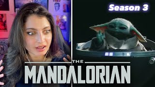 THE MANDALORIAN  SEASON 3 OFFICIAL TRAILER  ReactionIS THAT WHAT I THINK IT IS [upl. by Lorac]