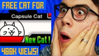 The Battle Cats  MattShea Collab Reward Capsule Cat Review [upl. by Nesmat126]