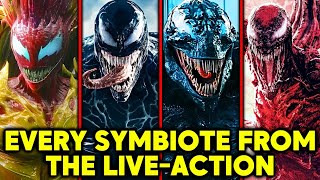 9 Every Symbiote From the Live Action Venom Movies – Explored In Detail [upl. by Kathlin]